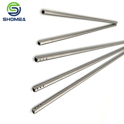 SHOMEA Endoscópio abdominal de aço inoxidável de 5 mm Tubos de irrigação de sucção