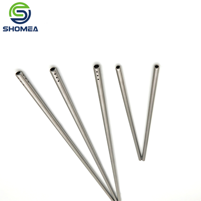 SHOMEA Endoscópio abdominal de aço inoxidável de 5 mm Tubos de irrigação de sucção