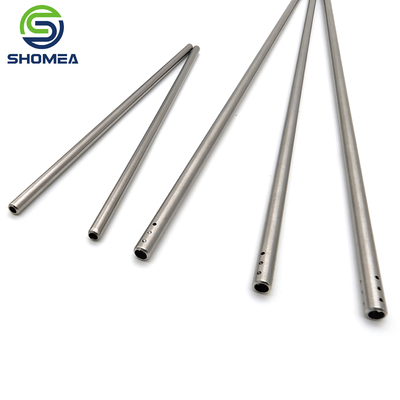 SHOMEA Endoscópio abdominal de aço inoxidável de 5 mm Tubos de irrigação de sucção