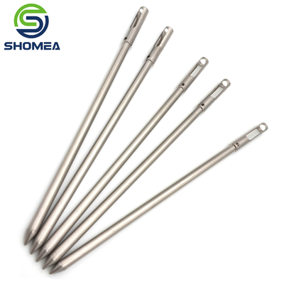 SHOMEA 304/ 316 tubo de acero inoxidável personalizado com fenda cortada