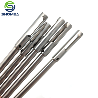 SHOMEA 304/ 316 tubo de acero inoxidável personalizado com fenda cortada