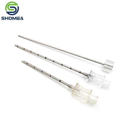 SHOMEA Custom 14G-28G Agulha coaxial de aço inoxidável com ponta de sharip