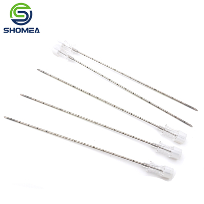 SHOMEA Agulha Chiba de aço inoxidável 16G-30G personalizada com marcação a laser