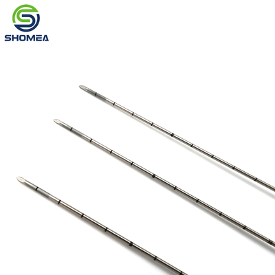 SHOMEA Agulha Chiba de aço inoxidável 16G-30G personalizada com marcação a laser