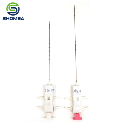 SHOMEA Agulha automática de biopsia personalizada de 18G com 10cm 15cm 20cm