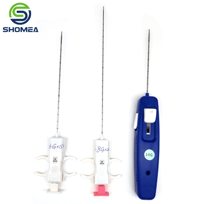 SHOMEA Agulha automática de biopsia personalizada de 18G com 10cm 15cm 20cm