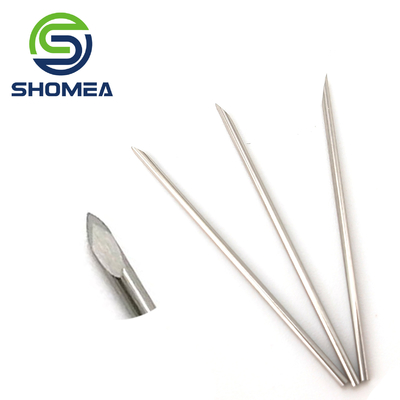 SHOMEA Agulha de extremo de convexo tripla de aço inoxidável sólido de 0,35-0,8 mm personalizada