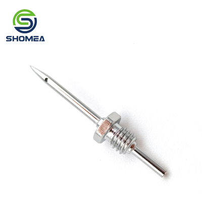 SHOMEA Custom 304/316 Aço inoxidável Agulha cônica com fio masculino