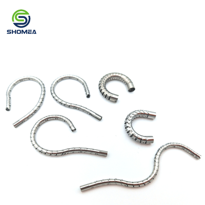 SHOMEA Custom Urologia de aço inoxidável tubo reticulado pneumático flexível