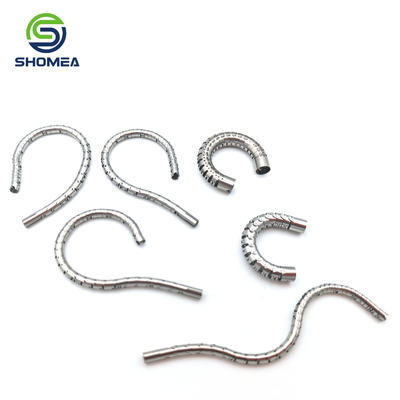 SHOMEA Custom Urologia de aço inoxidável tubo reticulado pneumático flexível
