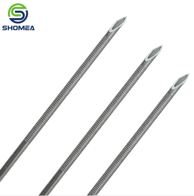SHOMEA Custom 17G*35cm Agulha de Aspiração de Óvulos de Lúmen Único com Desenvolvimento de Fundição