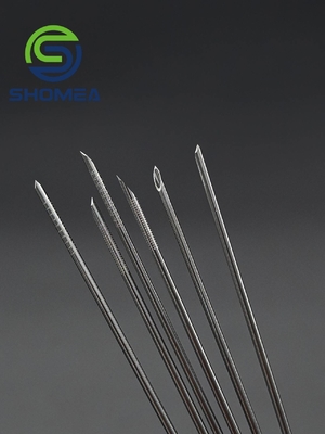 SHOMEA Agulha de ponta de corte traseiro 11G*26G personalizada com Dimple Dot